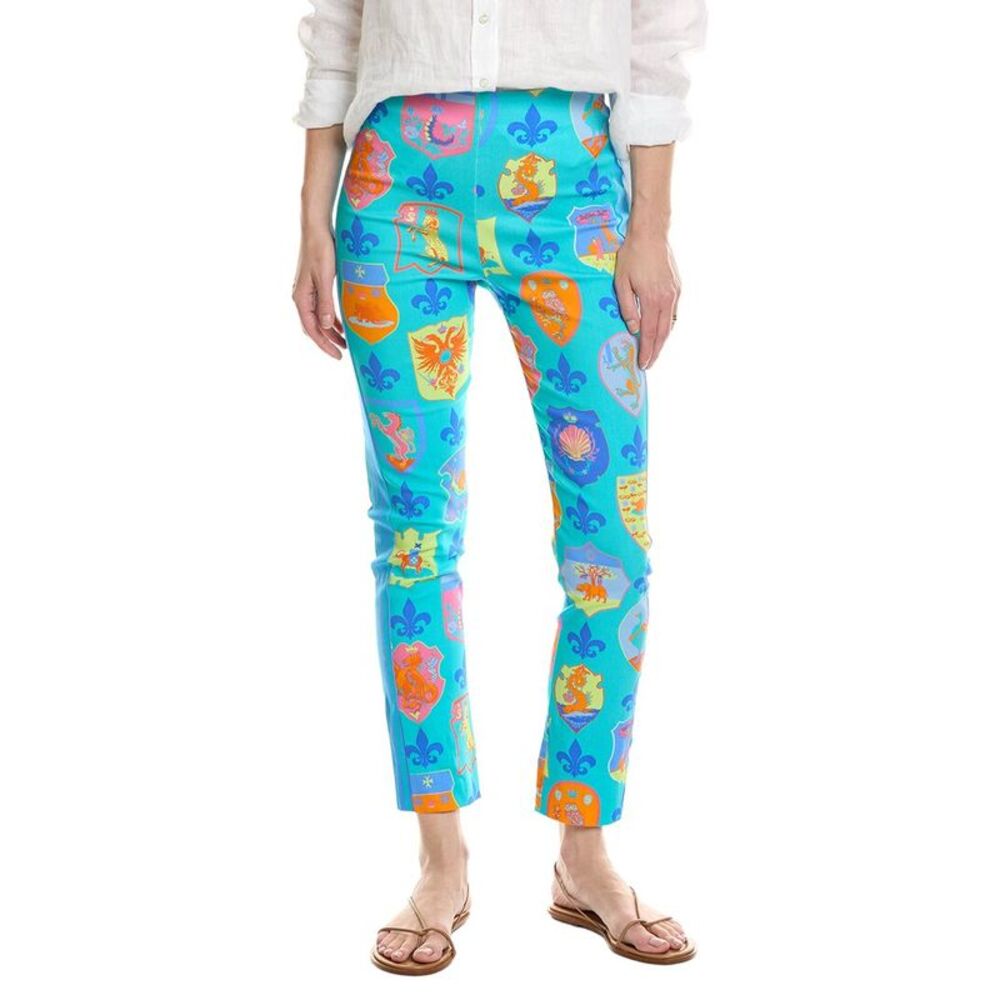 Gretchen Scott Womens  Gripeless Sienna Crest Pant, Blue
